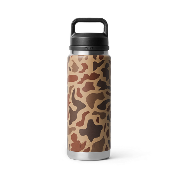 YETI Rambler Bottle w/ Chug Cap, 769 mL / 26 oz: Wetlands Camo