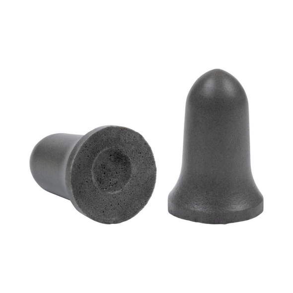 ULTRX Tapered Foam Ear Plugs, Grey