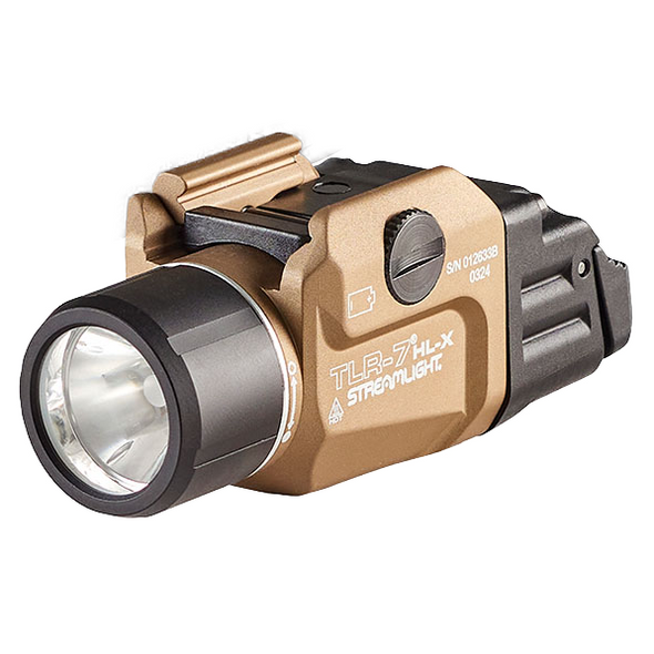 Streamlight TLR-7 HL-X Gun Light, FDE: 1100 Max Lumens