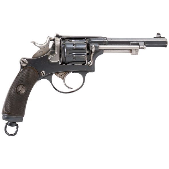 W+F Bern Antique 1882 Revolver: 7.5mm Swiss, 4.5" Barrel, SER# 5674