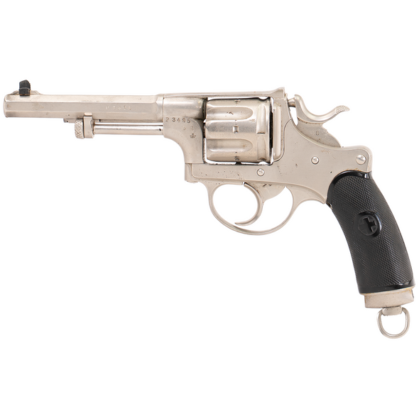 W+F Bern Antique 1882 Revolver: 7.5mm Swiss, 4.5" Barrel, SER# P3495