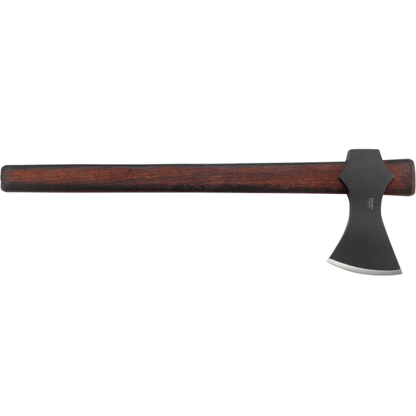 CRKT Freya Axe: 1055 Carbon Steel, Black Manganese Phosphate Coating Blade Axe: 19", Tennessee Hickory Handle, Model 2749