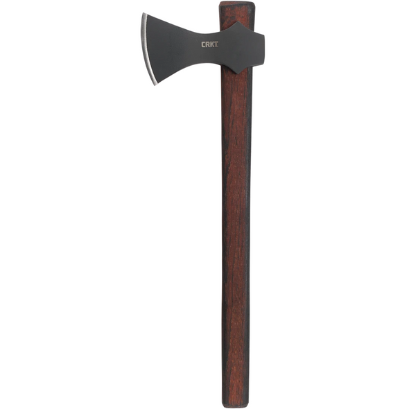 CRKT Freya Axe: 1055 Carbon Steel, Black Manganese Phosphate Coating Blade Axe: 19", Tennessee Hickory Handle, Model 2749