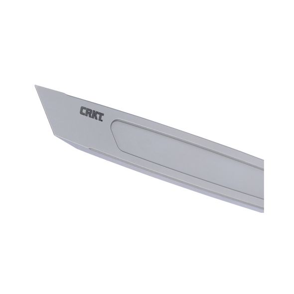 CRKT HangPry Pry Bar, Bead Blasted Titanium: w/ Sheath, Model 9920