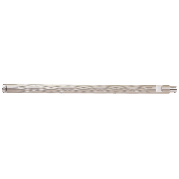 KIDD 22 LR Diamond Fluted Stainless Steel Barrel: 18", Bead Blasted, 1/2x28 Threaded, .920" OD