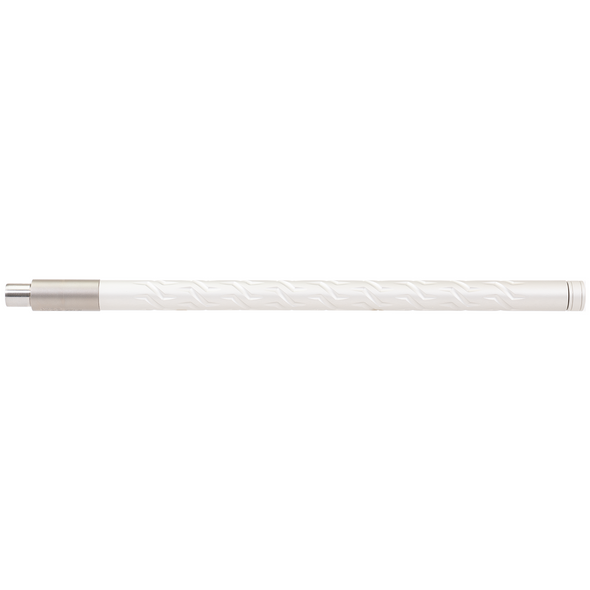 KIDD 22 LR Lightweight 762 Fluted Aluminum Sleeved Barrel, Silver: 16.5" Barrel, 1/2x28 Threads