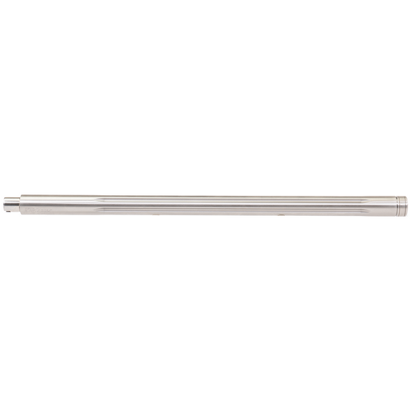 KIDD 22 LR Fluted Stainless Steel Polished Barrel: 18", 1/2x28 Threaded, Heavy Bull Contour