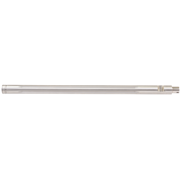 KIDD 22 LR Fluted Stainless Steel Polished Barrel: 18", 1/2x28 Threaded, Heavy Bull Contour