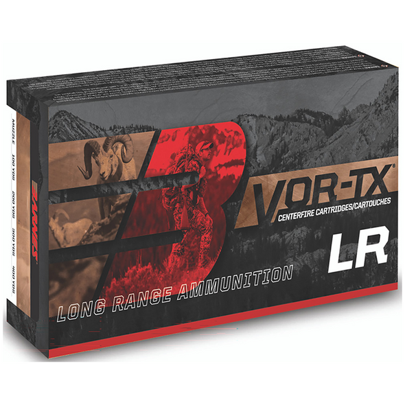 Barnes Vor-Tx LR Ammunition: 6.5 PRC, 127 gr, LRX BT, Lead Free, 3010 fps, Model 30830 / LR65PRC01