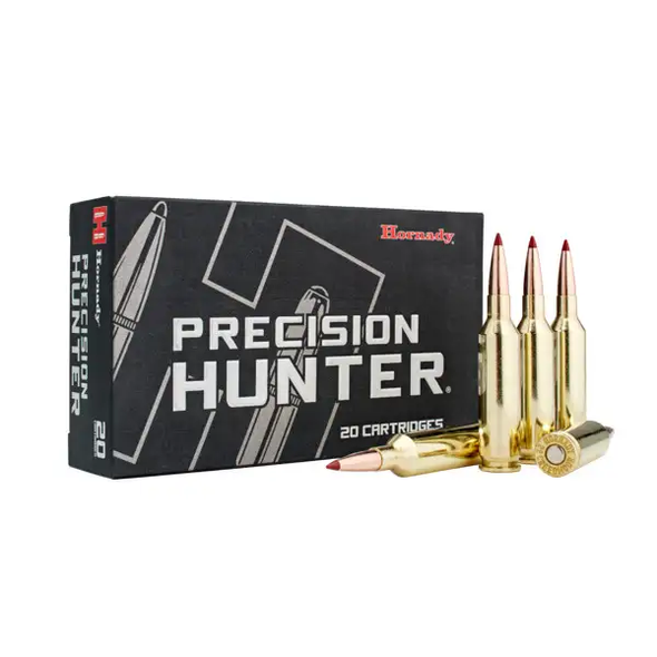 Hornady Precision Hunter Ammunition: 22 Creedmoor, 80 Grain, ELD-X, 3285 fps