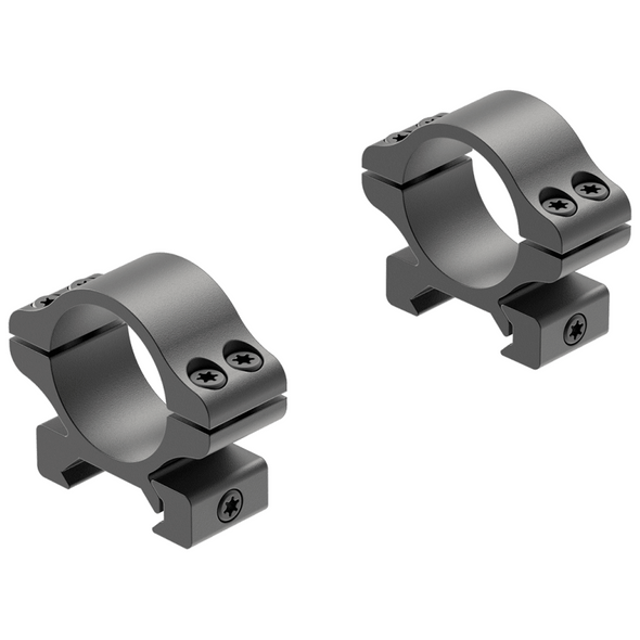 Leupold Rifleman Gen 2 Cross-Slot Rings: 1", Low, Matte Black