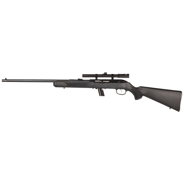 Savage 64 FXP w/ 4x15 Scope Left-Handed Rifle: 22 LR, 21" Barrel, Model 40061