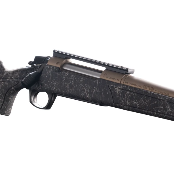 CVA Cascade LRH Rifle, Smoked Bronze | Black w/ Smoked Bronze Web: 6.5 CM, 22" Barrel, Model CR3951F