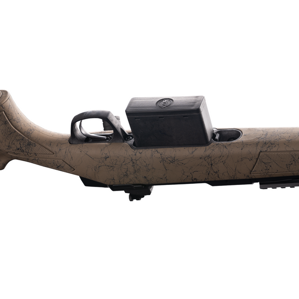 CVA Cascade SR-80 Rifle, Graphite Black | FDE w/ Black Web: 308 Win, 18" Barrel, Model CR3933