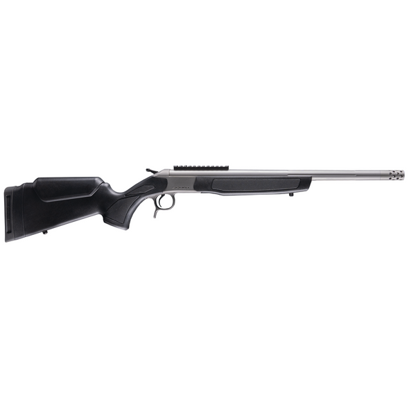 CVA Scout TD Rifle, Stainless | Black: 223 Rem, 20" Barrel, Model CR4434S