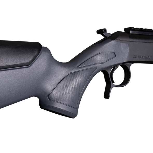 CVA Scout Rifle, Blued | Stealth Grey: 45-70 Govt, 22" Barrel, Model CR4442