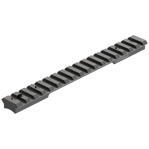 Leupold BackCountry Cross-Slot 1-pc Base: Savage 110 Rnd Rcvr (6-48 / 8-40), LA / Axis, Matte Black