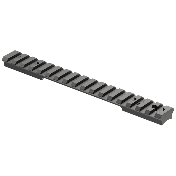 Leupold BackCountry Cross-Slot 1-pc Base: Savage 110 Rnd Rcvr (8-40), LA / Axis, 20 MOA, Matte Black