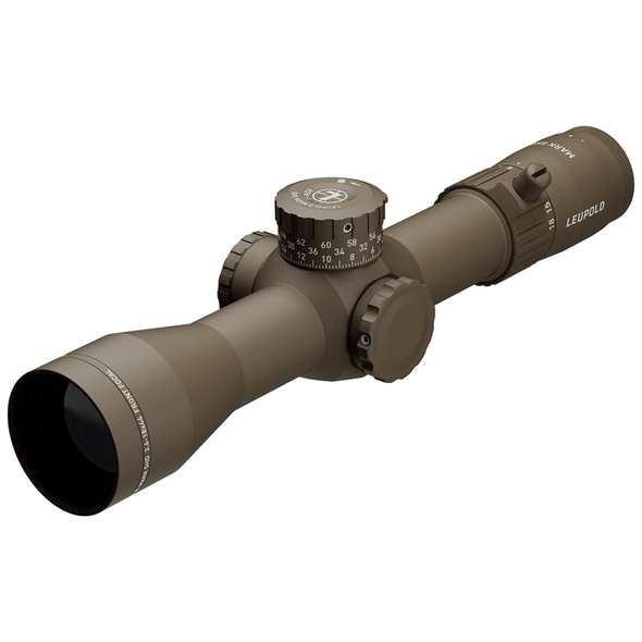 Leupold Mark 5HD 3.6-18x44 FFP Riflescope: 35mm, PR1-MOA Reticle, M1C3 Turret, FDE, Model 185066
