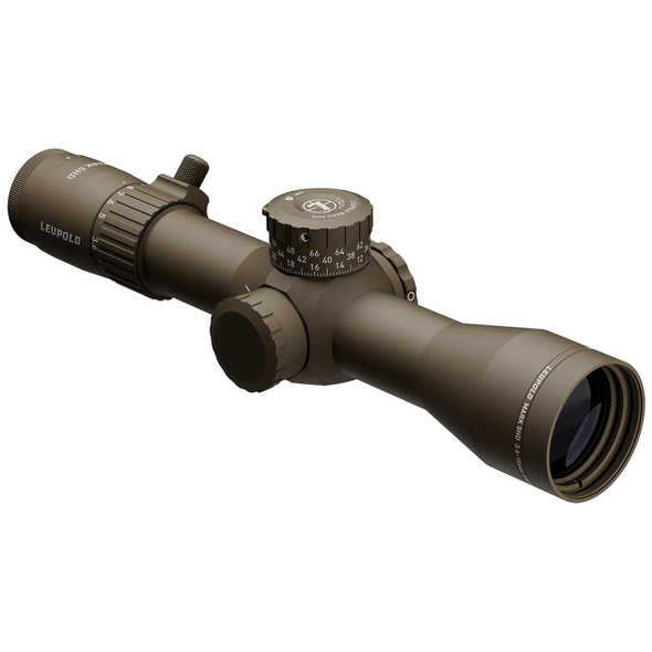 Leupold Mark 5HD 3.6-18x44 FFP Riflescope: 35mm, PR1-MOA Reticle, M1C3 Turret, FDE, Model 185066