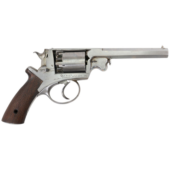 Antique London Armoury Adams Patent Percussion Revolver: 54 Bore, 5.75" Barrel, SER# B7773