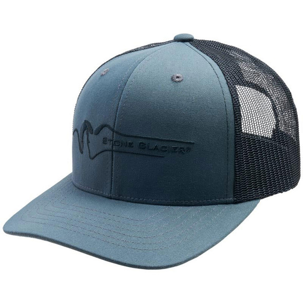 Stone Glacier Classic Trucker Hat, Charcoal | 60007-CH26-OSFM