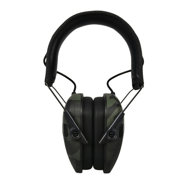 Walker's Razor Slim Electronic Ear Muffs, MultiCam Black