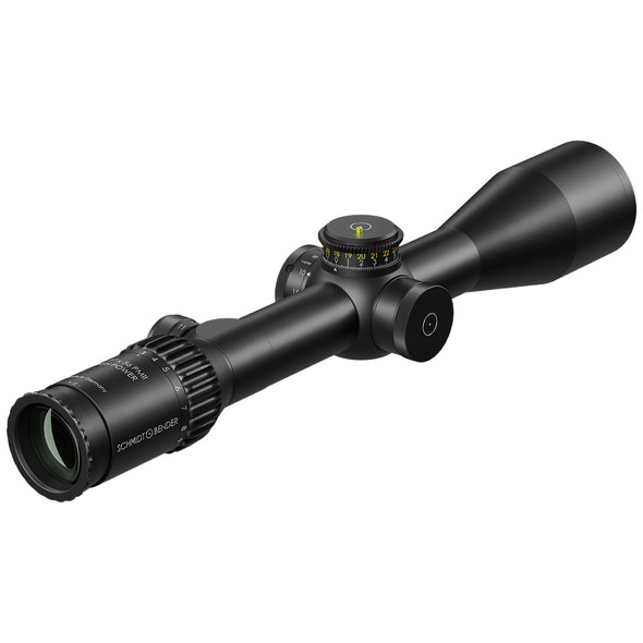 Schmidt & Bender PM II High Power LP 3-27x56 FFP Riflescope: 34mm Tube, MSR2 Reticle, DT35 MTC LT / ST ZC CT (0.1 mrad) / CW Turret | 669-911-532-F2-E9