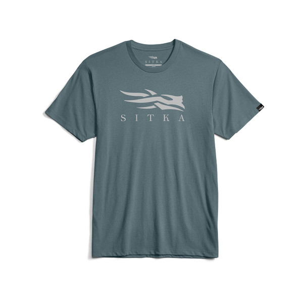 SITKA Gear Icon Tee, Gravel Blue | 600297-GR