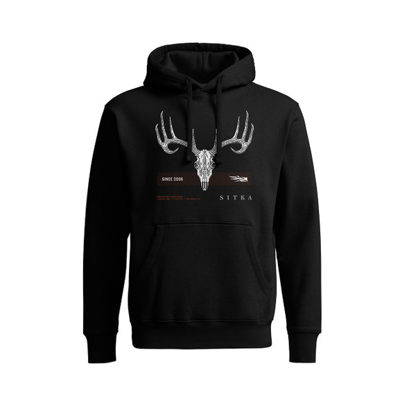 SITKA Gear Tech Whitetail Pullover Hoodie, Sitka Black | 601141-BK