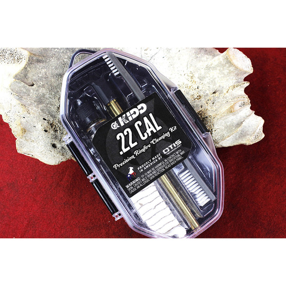 KIDD Precision .22 Rimfire Cleaning Kit with Brass Rod | FG-SRS-22-KIDD