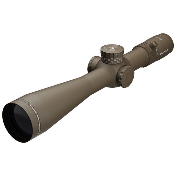 Leupold Mark 5HD 5-25x56 FFP Riflescope: 35mm Tube, PR1-MOA Reticle, M1C3 Turret, Side Focus, FDE | 185070