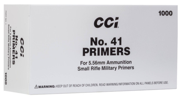CCI Mil-Spec No.41/5.56 Primer, Small Rifle