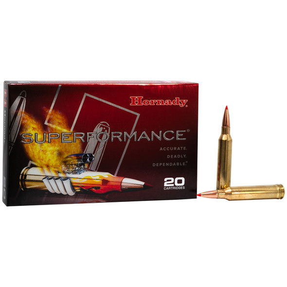 Hornady Superformance Bulk Ammunition: 7mm Rem Mag, 154 Grain, SST, 3100 fps