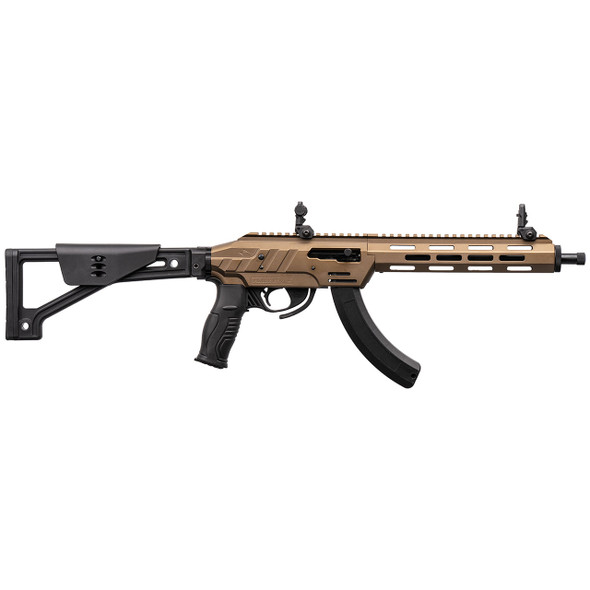 Adler Arms RF-224 TAC Gen2 Rifle, Bronze: 22 LR, 11.7" Barrel