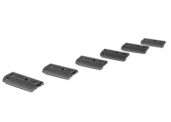 Geissele Rail Panels - Black, 6 Pack