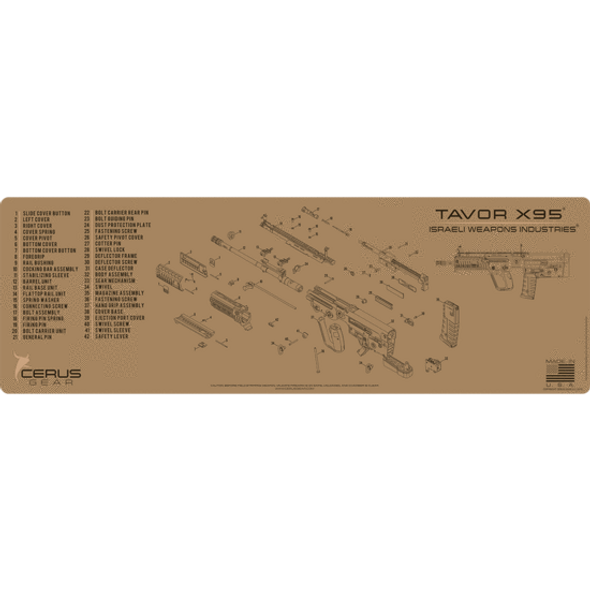 Cerus Gear Schematic ProMat - IWI Tavor X95