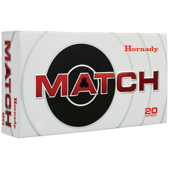 Hornady Match Ammunition: 308 Win, 168 gr, ELD Match, 2700 fps, Model 80966