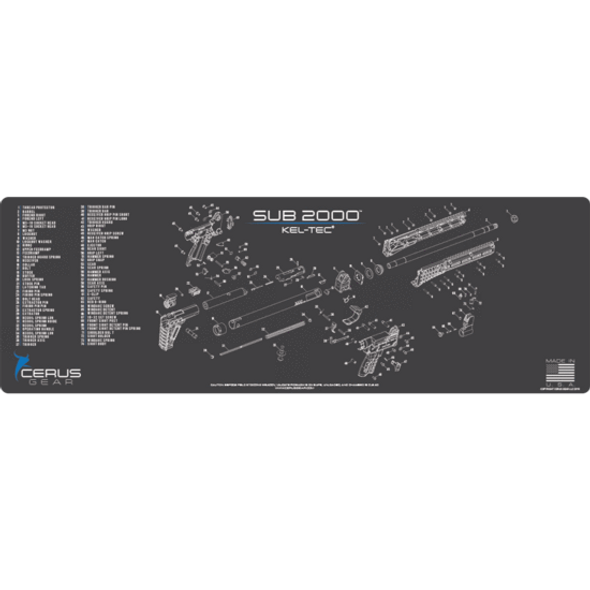 Cerus Gear Schematic ProMat - KelTec SUB2000