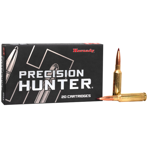Hornady Precision Hunter Ammunition: 6.5 Creedmoor, 143 gr, ELD-X, 2700 fps, Model 81499