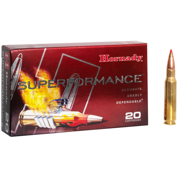 Hornady Superformance Ammunition: 30-06 Springfield, 180 Grain, SST, 2820 fps
