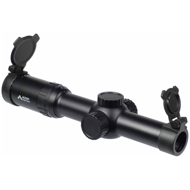 Primary Arms SLx 1-6x24mm F2 Gen III Riflescope, Black: 30mm Tube, Illuminated ACSS 300 BO / 7.62x39 Reticle, Model 610014