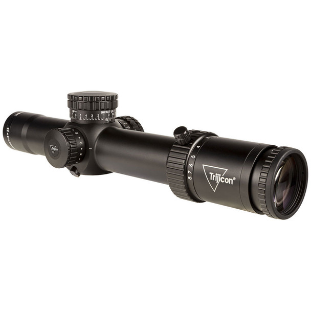 Trijicon Credo HX 1-8x28 FFP Riflescope - 34mm Tube, Red/Green MOA Segmented Circle Reticle, Model CRHX828-C-2900031