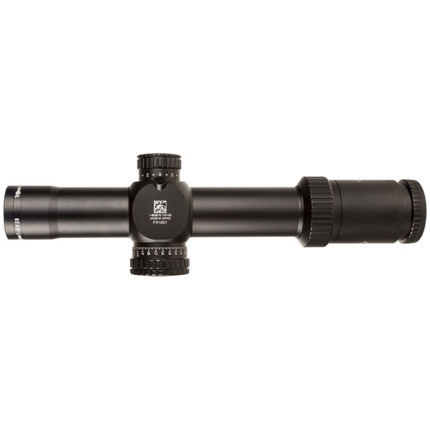 Trijicon Credo HX 1-8x28 FFP Riflescope - 34mm Tube, Red/Green MOA Segmented Circle Reticle, Model CRHX828-C-2900031