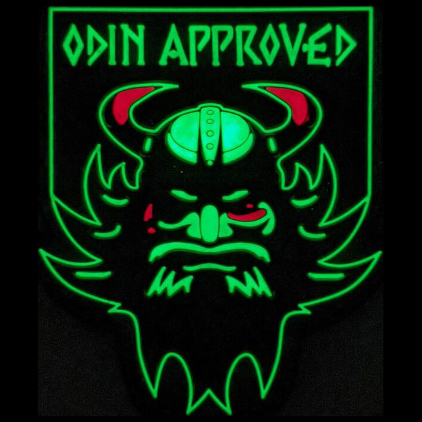 Tactical Innovations Canada Odin Approved Glow In The Dark PVC Morale Patch