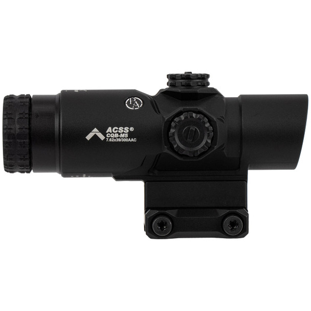 Primary Arms GLx 2x Prism Riflescope, Black: Illuminated ACSS CQB-M5 7.62x39 / 300 BO Reticle, Model 710012