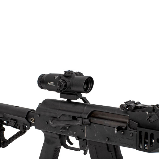 Primary Arms GLx 2x Prism Riflescope, Black: Illuminated ACSS CQB-M5 7.62x39 / 300 BO Reticle, Model 710012