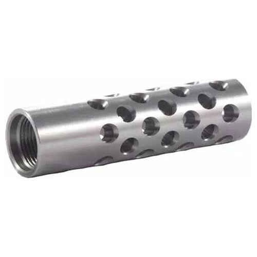 Keeno Arms #2 Shrewd Muzzle Brake: 22 Cal, 9/16x24, Stainless