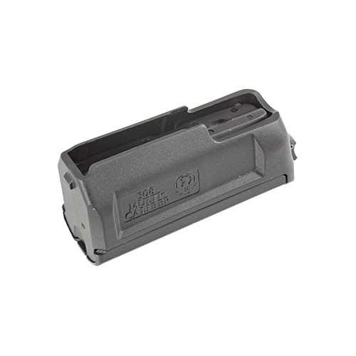 Ruger American Rifle Magazine: 308 Win, 6.5 CM, 6mm CM, 243 Win, 7mm-08 Rem, 4-Rounds