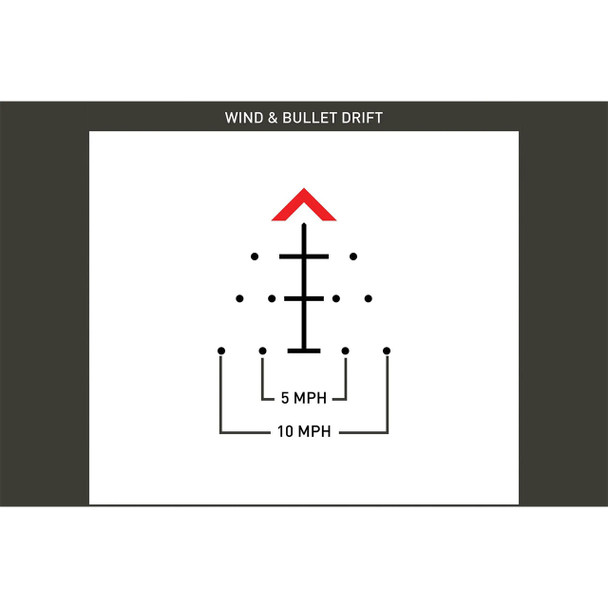 Primary Arms SLx 3x MicroPrism Riflescope, Black: ACSS Raptor 5.56 / 308 (Red) Yard Reticle, Model 710036